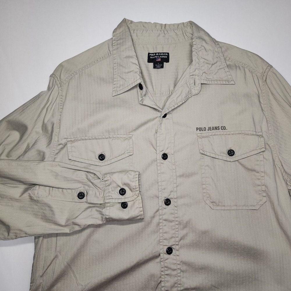 VINTAGE POLO RALPH LAUREN LONG SLEEVE BUTTON‎ DOWN
